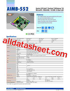 AIMB-552G2-S0A1E型号图片