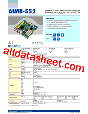 AIMB-552cannotbe型号图片