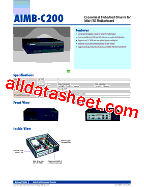 AIMB-C200_15型号图片