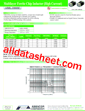 AIML-1008HC-3R3型号图片