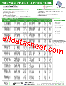 AISC-0805-R0033J-T型号图片