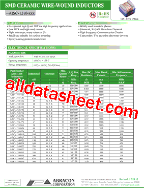 AISC-1210-R82型号图片