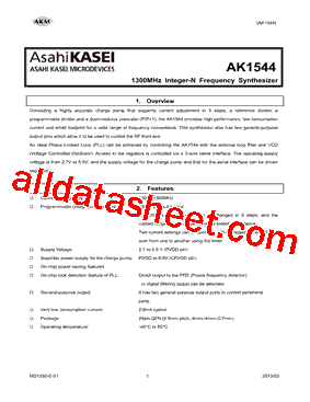 AK1544型号图片