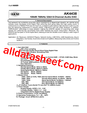 AK4436VN型号图片