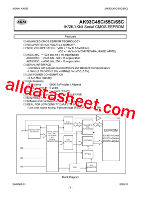 AK93C65CU型号图片