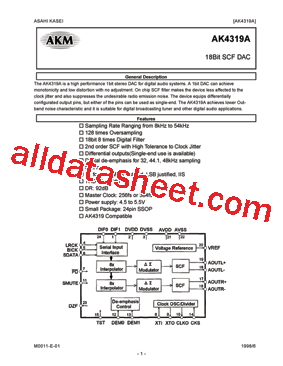 AKD4319A型号图片