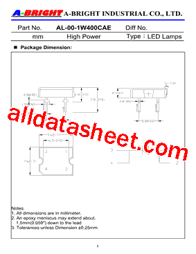 AL-00-1W400CAE_15型号图片