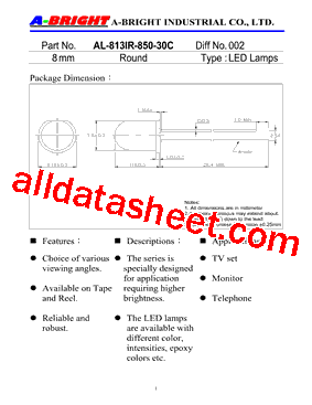 AL-813IR-850-30C_08型号图片