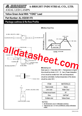 AL-XG0361-F8型号图片