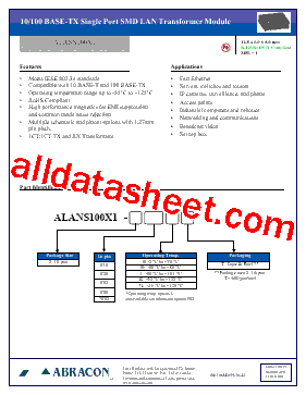 ALANS100X1-2F30KT型号图片