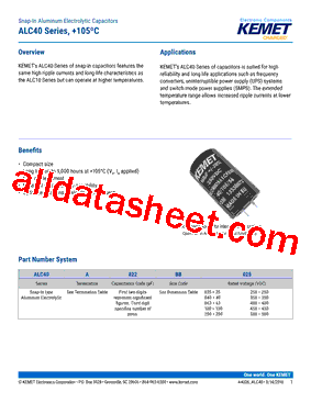 ALC40DF331DF450型号图片