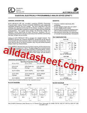 ALD1108E_14型号图片