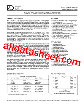 ALD1704BPA型号图片