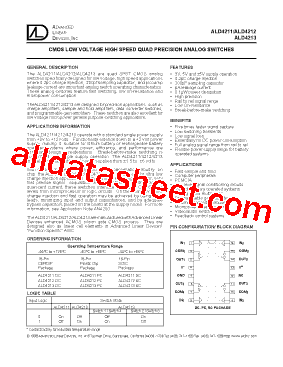 ALD4212SC型号图片