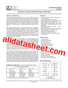 ALD4704A型号图片