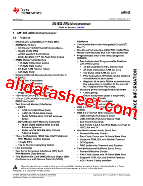 AM1808AZCEA4型号图片