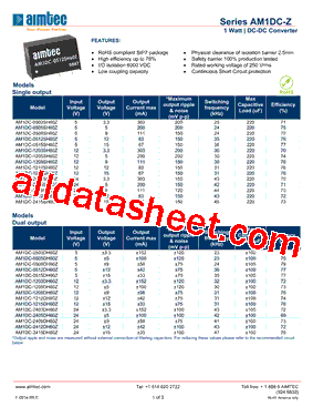 AM1DC-Z型号图片