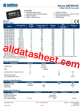 AM1DR-RZ_13型号图片