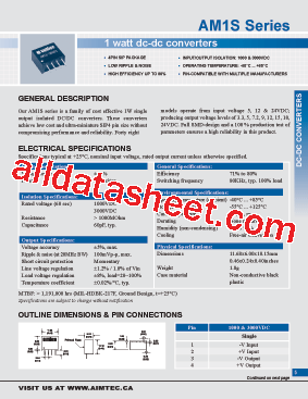 AM1S-1207S型号图片