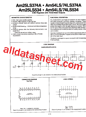 AM25LS534PC型号图片