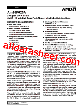 AM28F020A-70EE型号图片