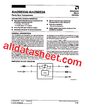 AM29833A型号图片