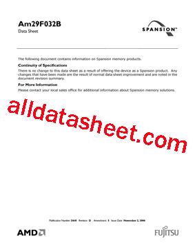 AM29F032B-90SC型号图片