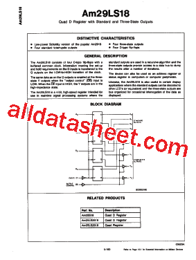 AM29LS18XC型号图片