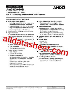 AM29LV010BB-55EI型号图片