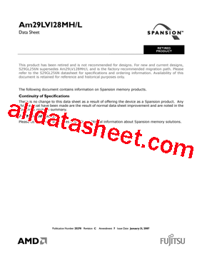 AM29LV128ML103REF型号图片