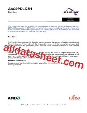 AM29PDL127H型号图片