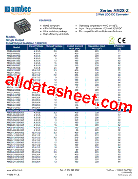 AM2S-0512SH30Z型号图片