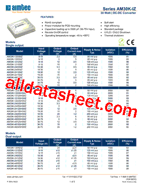 AM30K-IZ型号图片