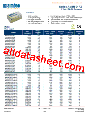 AM3N-0524D-RZ型号图片