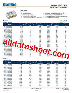 AM3T-R-Z型号图片