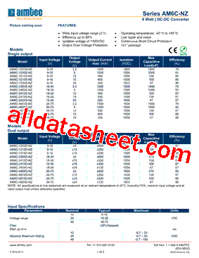 AM6C-NZ型号图片