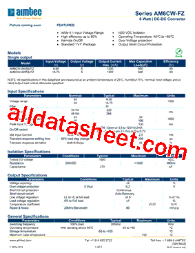 AM6CW-FZ_16型号图片