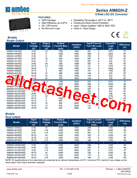 AM6GH-Z型号图片
