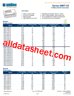 AM6T-1215DH35-VZ型号图片