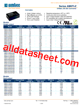 AM6TI-4815SZ型号图片