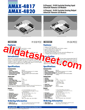 AMAX-4817-AE型号图片