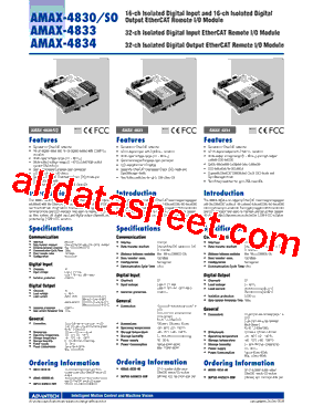 AMAX-4834型号图片