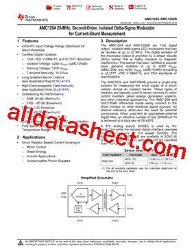 AMC1204BDWV型号图片