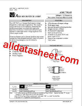 AMC79L05LP型号图片