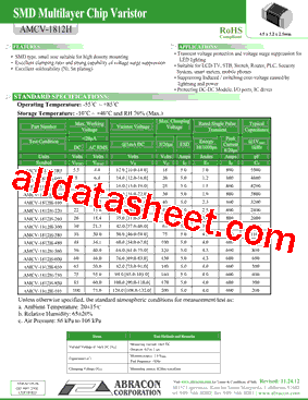 AMCV-1812H-5R5型号图片