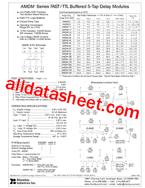 AMDM-500J型号图片