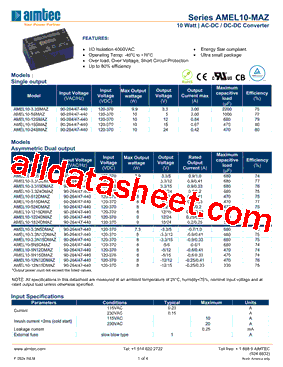 AMEL10-3.324DMAZ型号图片