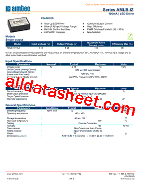 AMLB-1810IZ型号图片