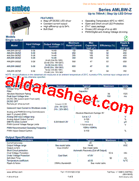 AMLBW-3660Z型号图片