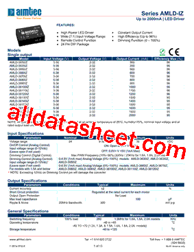 AMLD-36120IZ型号图片